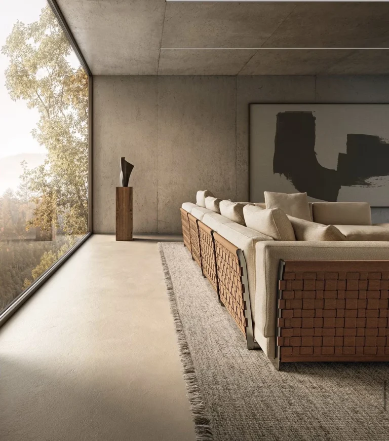 Svetainės interjeras su Flexform baldais – ID Trazo (4)