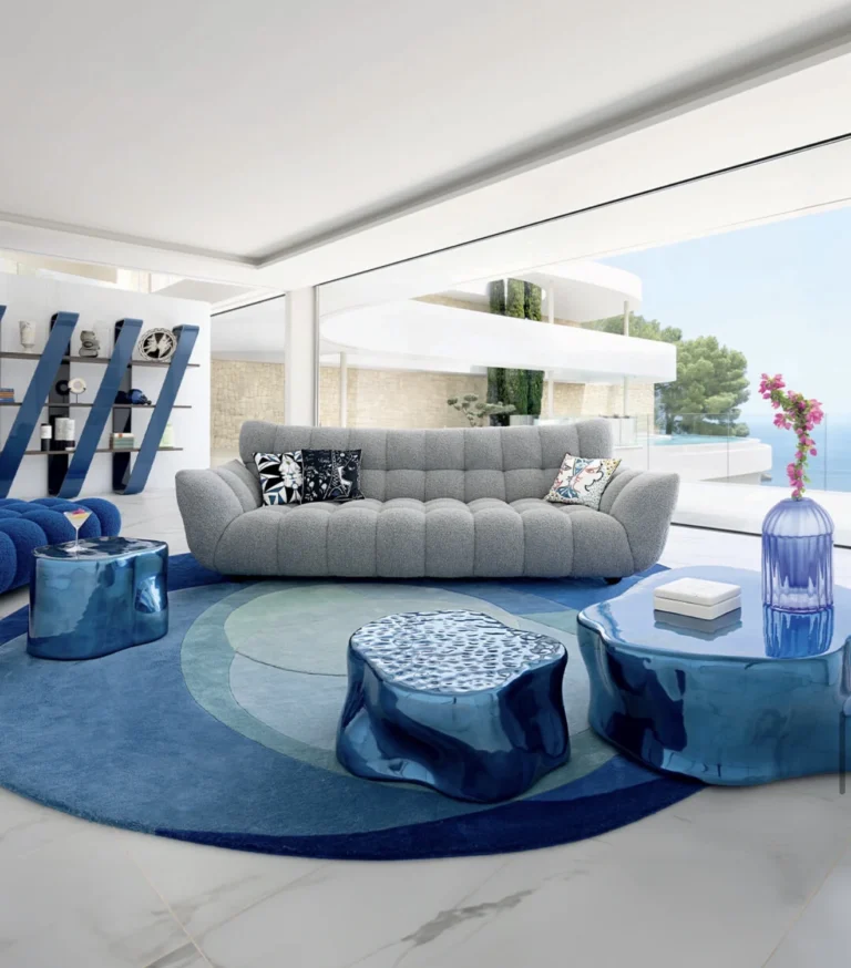 Svetainės interjeras su Roche Bobois baldais – ID Trazo (3)